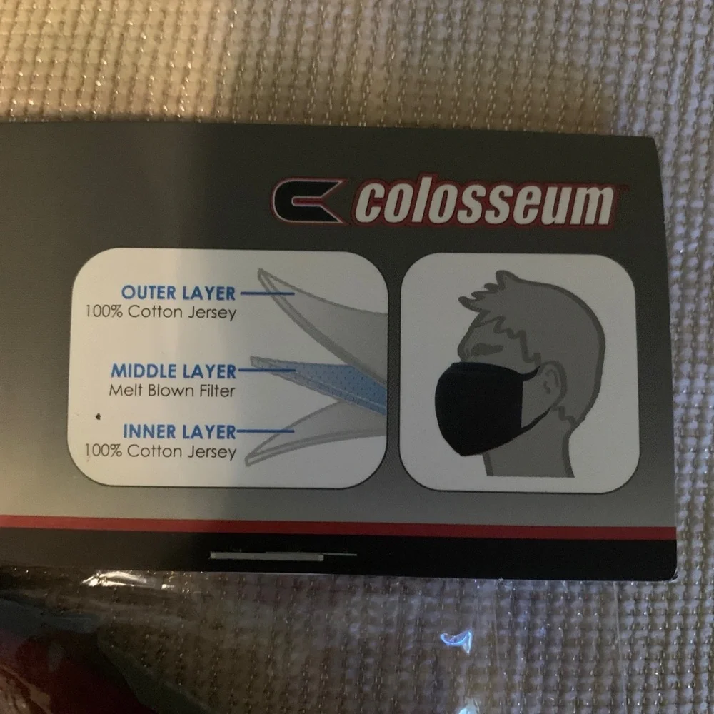 Colosseum Texas A&M Aggies Logo 2-Pack Facial Covering Face Masks - Adult